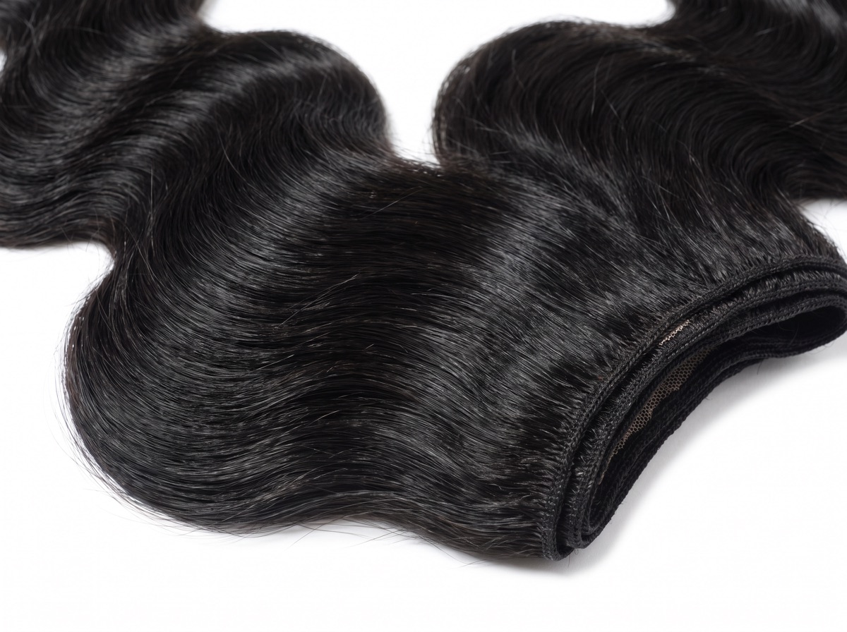 Perruque lace front HD Body Wave, cheveux naturels vierges noirs