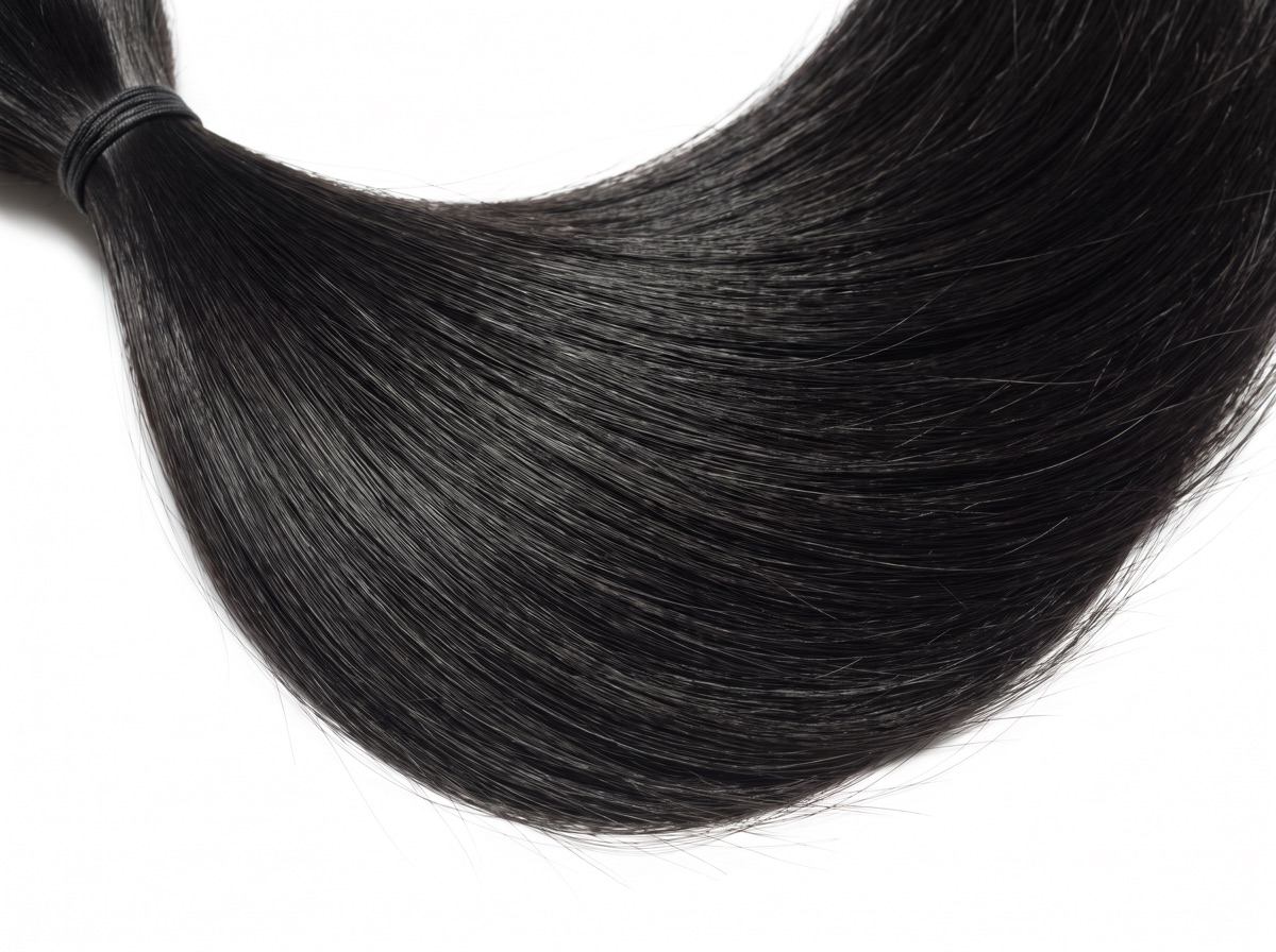 Perruque lace front HD Straight, cheveux naturels vierges lisses noirs